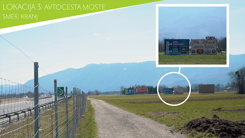 Gorenjska avtocesta -  Žirovnica galerija Moste